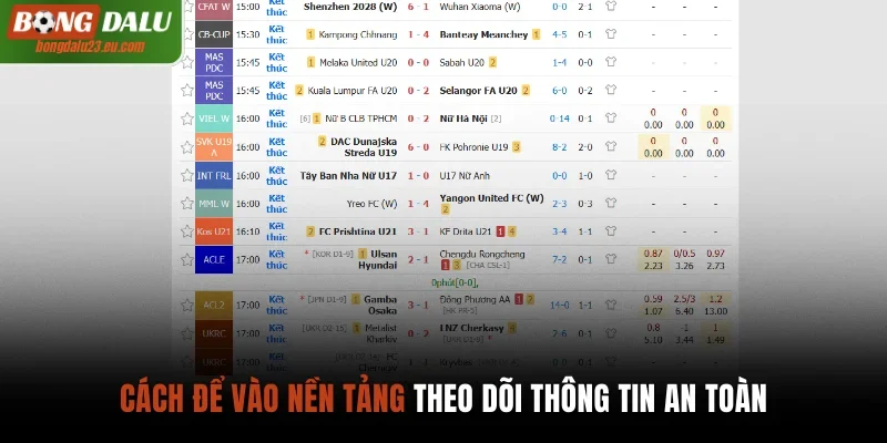 Câu hỏi thường gặp tại trang kết quả bóng đá của Bongdalu
