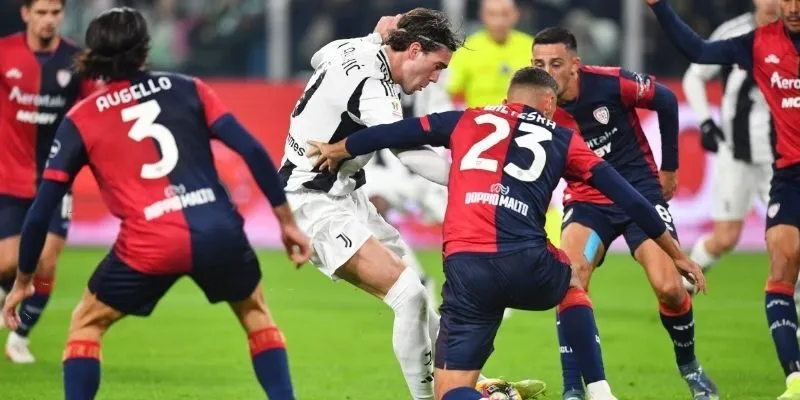 Phong độ thi đấu mới nhất của Cagliari vs Juventus
